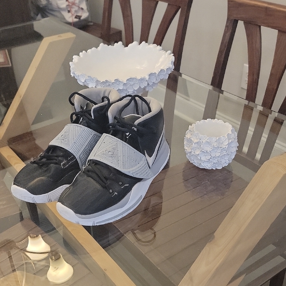 Nike Black and Gray Sneakers with Chunky Sole